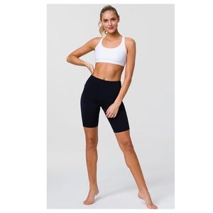 ONZIE High Rise Biker Short, Black, Size XS (w tags but not attached)